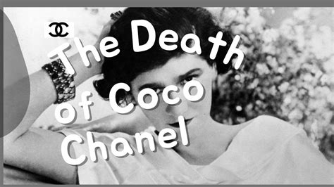 when did coco chanel die|coco chanel life and death.